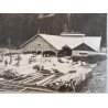 Fotografie originală reprezentând Ferăstrăul Piatra Corbului, România cca. 1920–1940