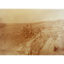 Fotografie originală – Inspecția trupelor austro-ungare pe front, Primul Război Mondial, 1916