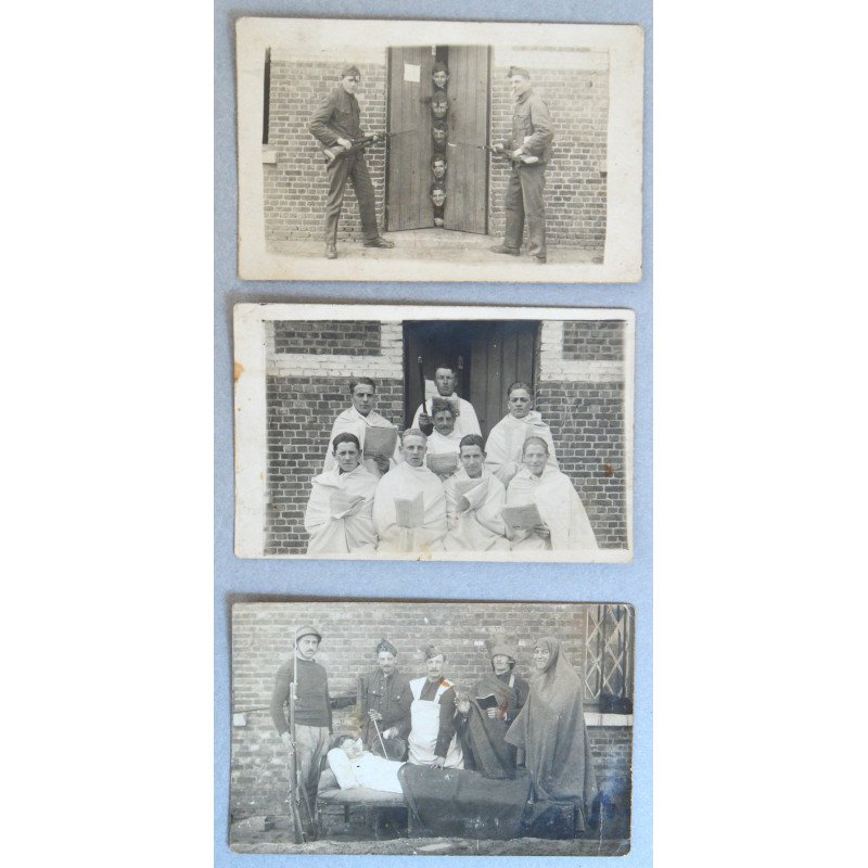 Lot 3 fotografii originale Primul Război Mondial (1915–1918)