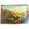 „Vue de Spa prise du couchant” ulei pe panou de lemn Belgia cca. 1840–1860