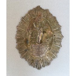 Ferecătură Evanghelie alamă argintată, spațiul românesc, cca 1800–1840
