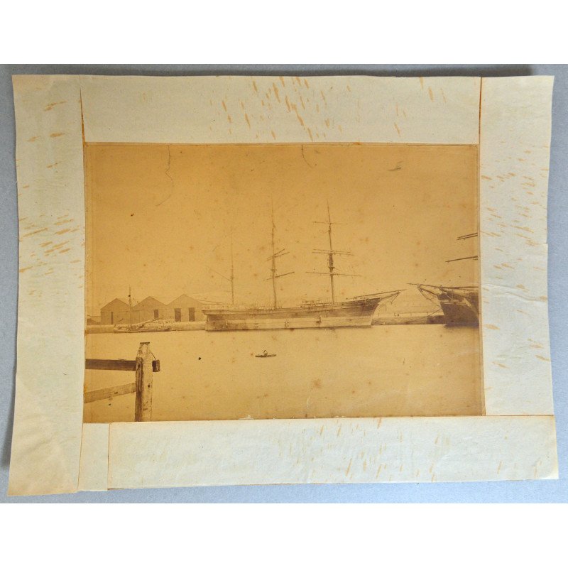 „Bertha of Liverpool” – fotografie velier comercial britanic cca. 1878–1885