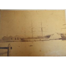„Bertha of Liverpool” – fotografie velier comercial britanic cca. 1878–1885