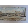 Vedere asupra podului și gării Cannon Street, Londra ulei pe panza cca 1890-1910