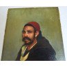 Jan Baptist Huysmans "Portretul lui Ben Mohammed" ulei pe carton Paris 1891