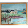 Richard Head "The Grange at Northington, Alresford" ulei pe placaj 1984
