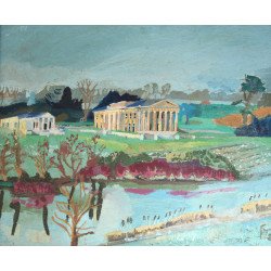 Richard Head "The Grange at Northington, Alresford" ulei pe placaj 1984