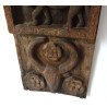 Ușă de hambar sculptată, Africa de Vest (probabil Mali, tradiția Dogon), lemn sculptat manual, a doua jumătate a secolului XX.