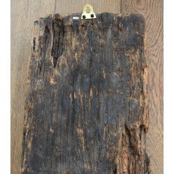 Ușă de hambar sculptată, Africa de Vest (probabil Mali, tradiția Dogon), lemn sculptat manual, a doua jumătate a secolului XX.