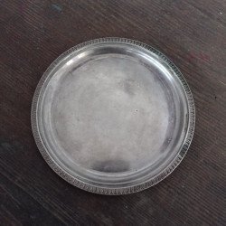 Antique 800 silver small dish